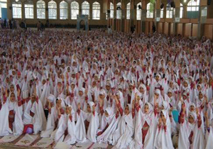 جشن تکلیف 2 هزار دانش آموز دختر دریاسوج