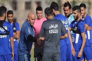 تمرینات پایانی استقلال پیش از دیدار با السد + فیلم