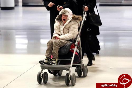 ورود دختربچه ایرانی به نیویورک برای انجام عمل چشم+ تصاویر////////////////////////////