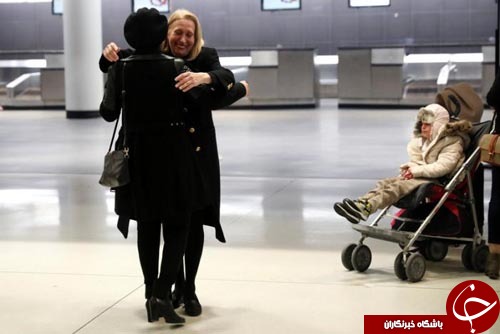 ورود دختربچه ایرانی به نیویورک برای انجام عمل چشم+ تصاویر////////////////////////////