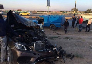 تصادف مرگبار پیکان و وانت نیسان
