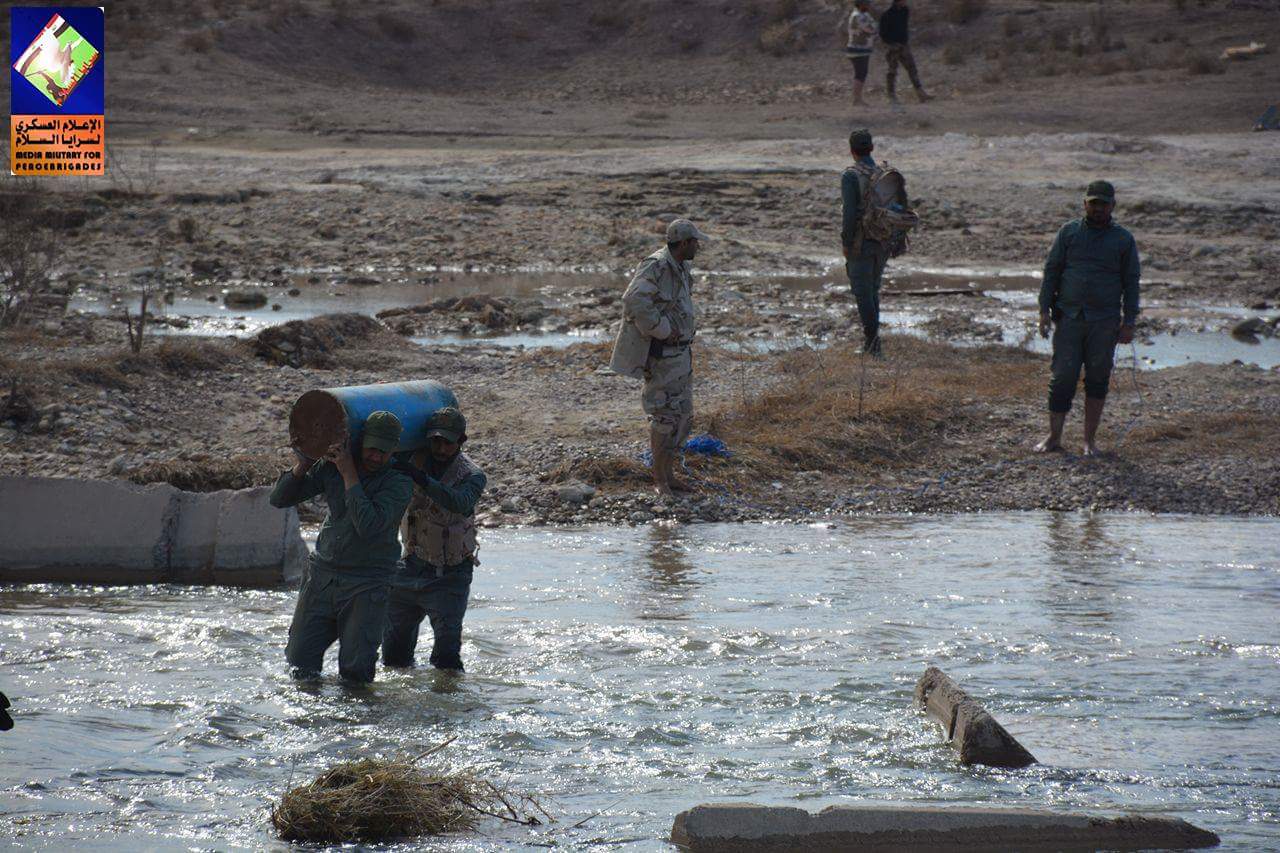 کشف بزرگترین محموله بمب در غرب سامراء/ هلاکت 100 تروریست داعشی در عملیات منطقه 