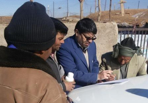 توزیع سموم رایگان در روستاهای بشرویه