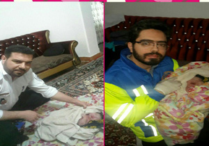 تولد نوزاد عجول در آمبولانس