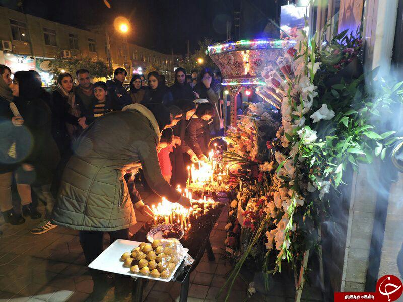یاد بود شهدای آتش&zwnj;نشان حادثه پلاسکو در ساری + تصاویر