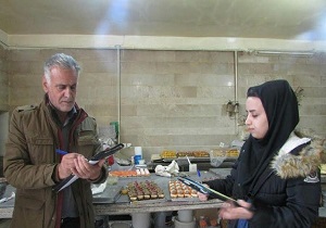 بازدید از مراکزعرضه تخم مرغ و قنادی ها