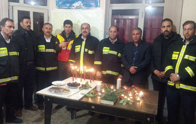 ابراز همدردی با همکاران و خانواده آتش نشانان سانحه پلاسکو+ تصاویر
