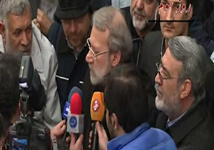 صحبت&zwnj;های لاریجانی از اقدامات مجلس برای جلوگیری از وقوع حوادث مشابه پلاسکو + فیلم