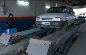 معاینه فنی رایگان خودروهای سبک در رضوانشهر