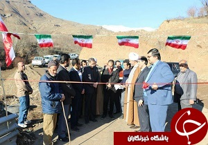 افتتاح پنج پروژه عمرانی در رودبار الموت غربی