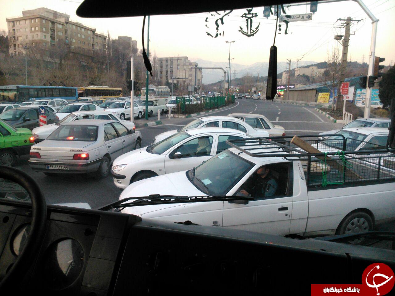 وقتی چراغ راهنمایی و رانندگی کار نمی&zwnj;کند! + تصاویر