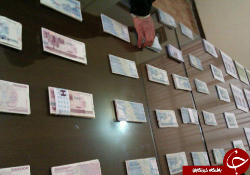 کشف و ضبط 880 میلیون ریال اسکناس جعلی+ عکس