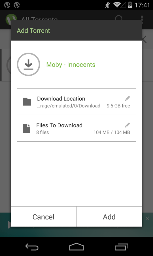 دانلود &micro;Torrent برای اندروید / سریعترین برنامه دانلود فایلهای تورنت