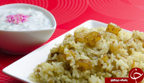 طرز تهیه سیب زمینی پلو
