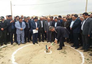 کلنگ زنی طرح ساخت محور گچساران
