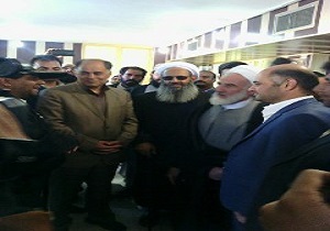 افتتاح عملیات لوله گذاری توزیع آب بهداشتی در زاهدان