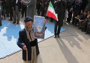 حماسه آفرینی مردم کردستان در راهپیمایی یوم الله 22 بهمن