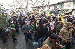 پوشش خبری گسترده راهپیمایی مردم گلستان