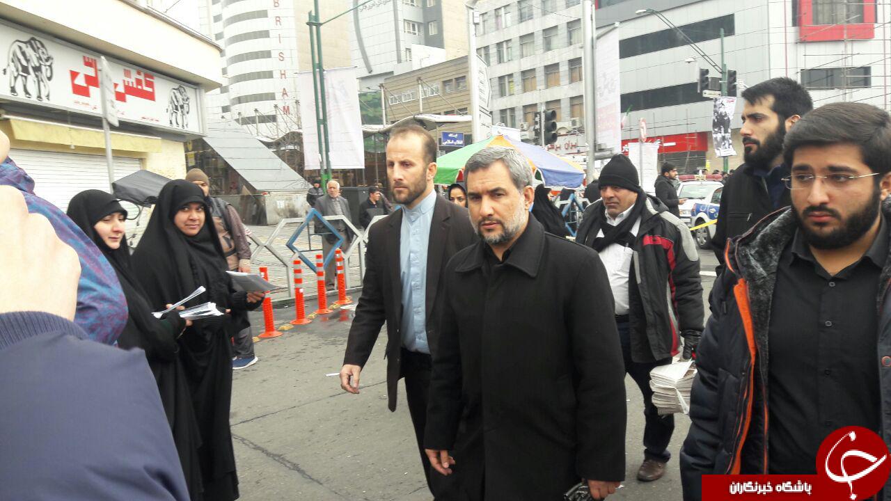 حضور مسوولین نظام در راهپیمایی 22 بهمن 95 +تصاویر