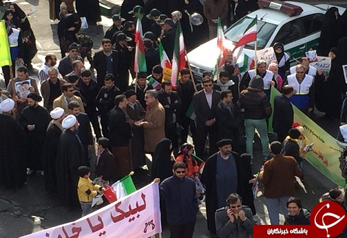 آغاز حرکت حماسه ساز مردم خاستگاه انقلاب +تصاویر