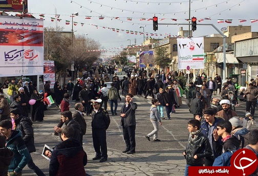 آغاز حرکت حماسه ساز مردم خاستگاه انقلاب +تصاویر