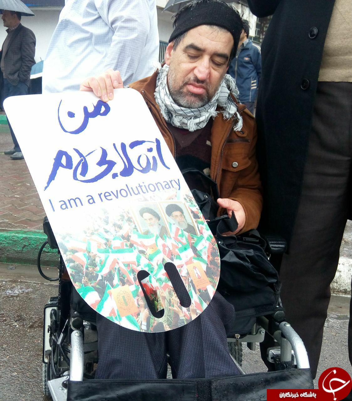 شعار مرگ بر آمریکا در تمام گیلان طنین انداز شده است + تصاویر