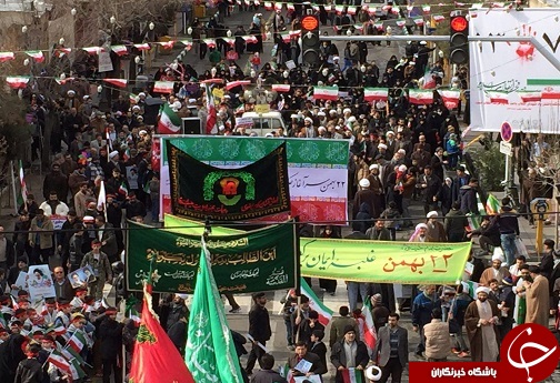 آغاز حرکت حماسه ساز مردم خاستگاه انقلاب +تصاویر