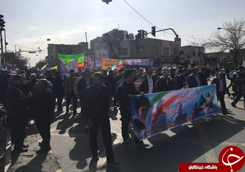 فریاد استقلال، آزادی، جمهوری اسلامی در فارس طنین انداز شد+تصاویر