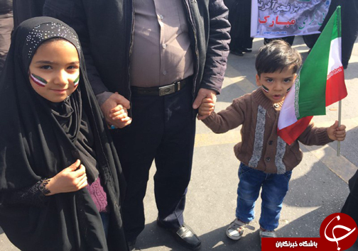 فریاد استقلال، آزادی، جمهوری اسلامی در فارس طنین انداز شد+تصاویر