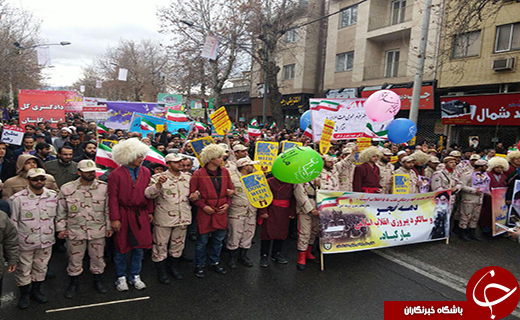 جلوه های ناب از جشن انقلاب در گلستان