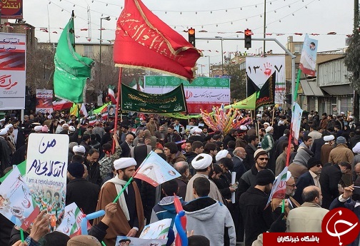 آغاز حرکت حماسه ساز مردم خاستگاه انقلاب +تصاویر