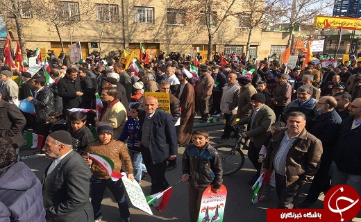 آغاز راهپیمایی 22 بهمن