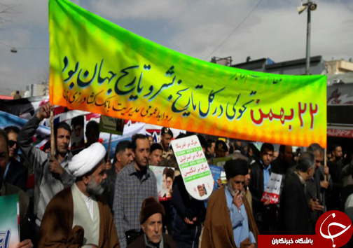 فریاد استقلال، آزادی، جمهوری اسلامی در فارس طنین انداز شد+تصاویر