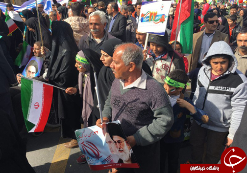 فریاد استقلال، آزادی، جمهوری اسلامی در فارس طنین انداز شد+تصاویر