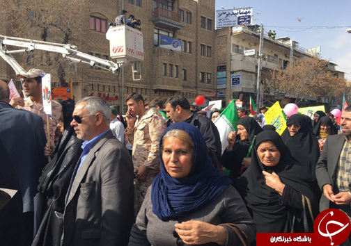 فریاد استقلال، آزادی، جمهوری اسلامی در فارس طنین انداز شد+تصاویر