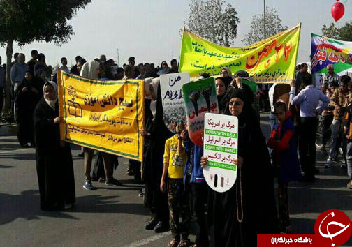 گزارش تصویری راهپیمایی یوم الله 22 بهمن ساحل نشینان خلیج فارس