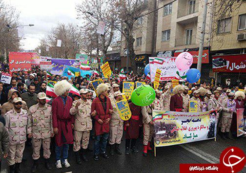 جشن سی وهشتمین بهار آزادی در قاب تصویر