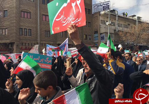 فریاد استقلال، آزادی، جمهوری اسلامی در فارس طنین انداز شد+تصاویر