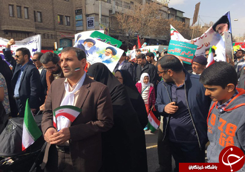 فریاد استقلال، آزادی، جمهوری اسلامی در فارس طنین انداز شد+تصاویر