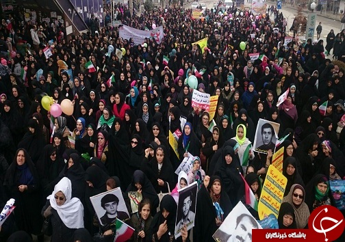 جشن انقلاب در استان قزوین + عکس