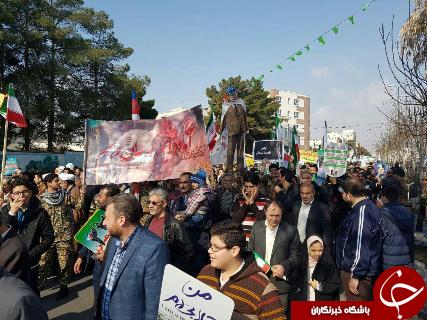 حماسه  مردم استان سمنان در راهپیمایی 22 بهمن