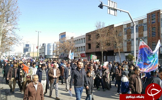 آغاز راهپیمایی 22 بهمن + تصاویر