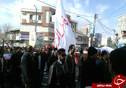 تصاویری از راهپیمایی یوم الله 22 بهمن در شهرکرد (1)