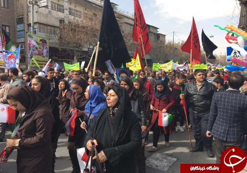 فریاد استقلال، آزادی، جمهوری اسلامی در فارس طنین انداز شد+تصاویر