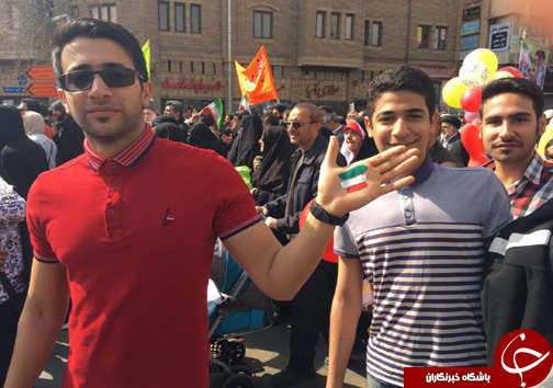 فریاد استقلال، آزادی، جمهوری اسلامی در فارس طنین انداز شد+تصاویر