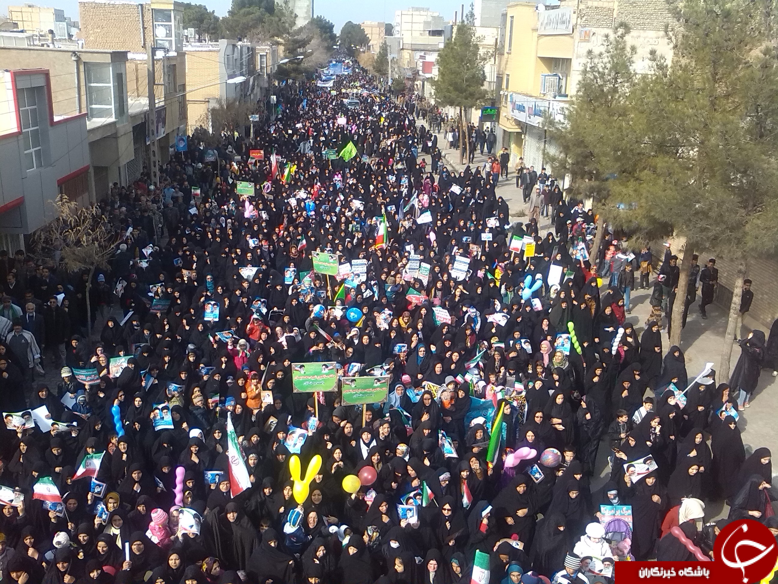 جشن سی وهشتمین بهار آزادی در قاب تصویر