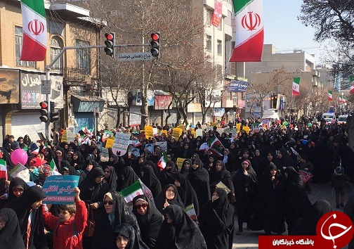 راهپیمای با شکوه 22 بهمن به روایت تصویر