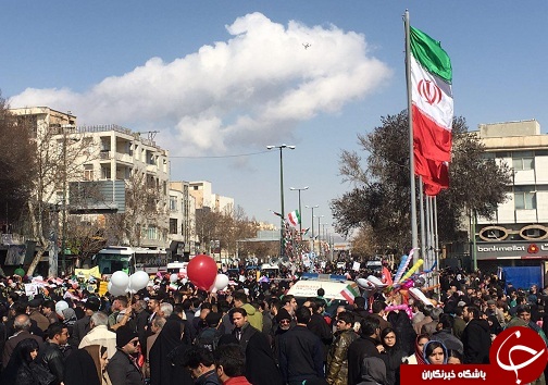راهپیمای با شکوه 22 بهمن به روایت تصویر