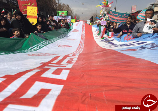 فریاد استقلال، آزادی، جمهوری اسلامی در فارس طنین انداز شد+تصاویر