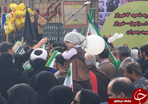 فریاد استقلال، آزادی، جمهوری اسلامی در فارس طنین انداز شد+تصاویر